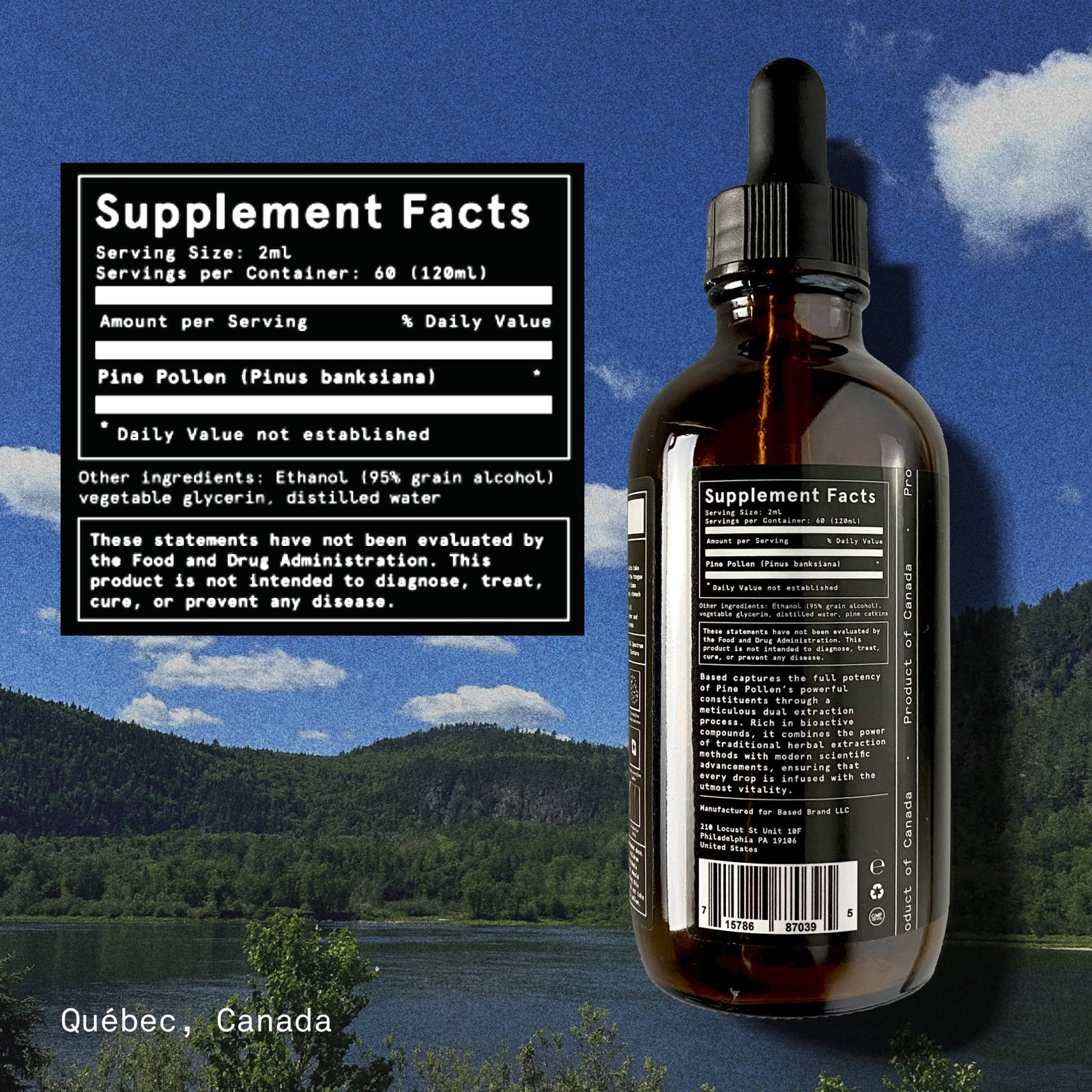 Pine Pollen Supplement for Women's Energy & Hormone Balance