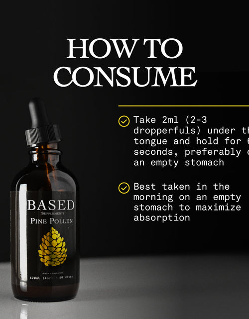 Load image into Gallery viewer, Pine Pollen Supplement for Women's Energy &amp; Hormone Balance
