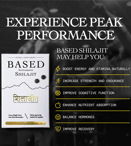 Shilajit Tablets for Women – Energy, Focus & Vitality