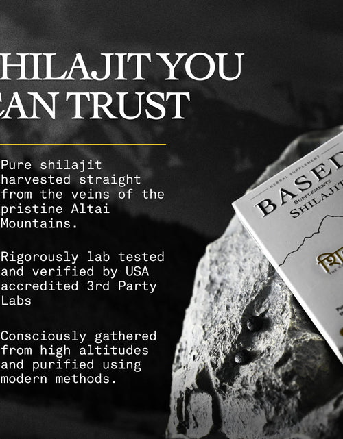Load image into Gallery viewer, Shilajit Tablets for Women – Energy, Focus &amp; Vitality
